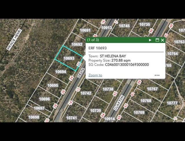 LAND FOR SALE IN STEENBERGS COVE